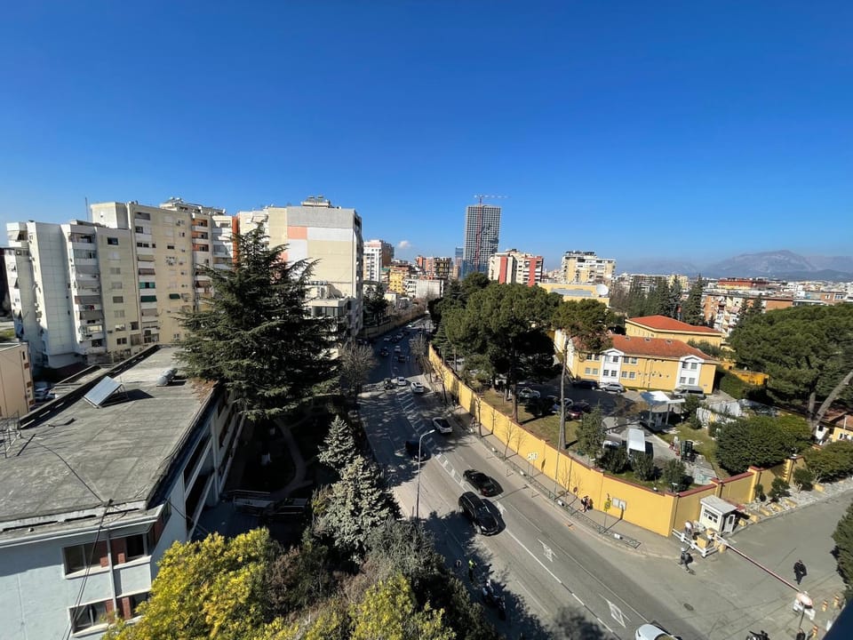 Quiet street view