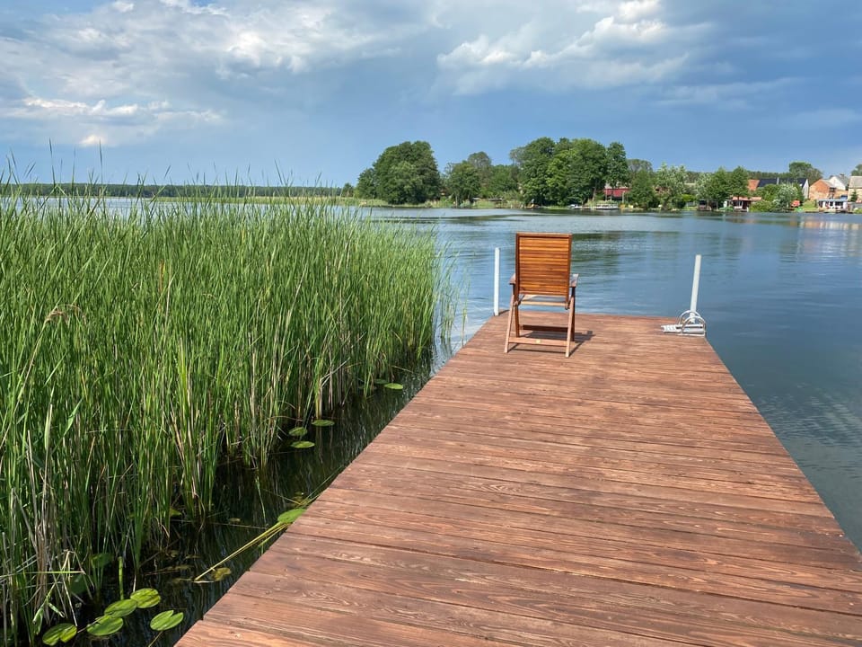 Domek z prywatną plażą Lagomar House in Greater Poland Voivodeship
