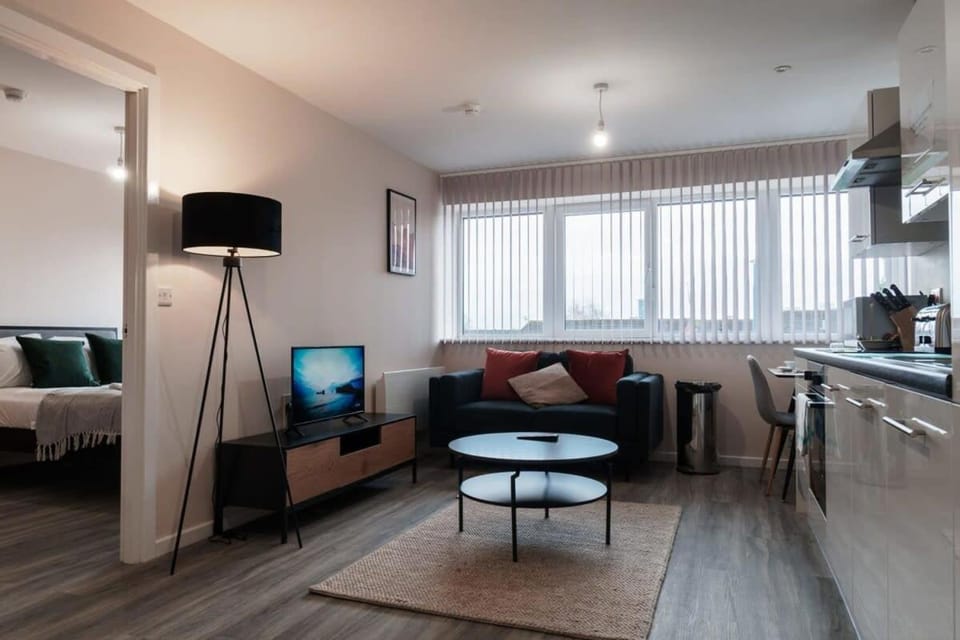 Lovely 1 Bed Apartment in Manchester - Sleeps 2 Apartment in Salford