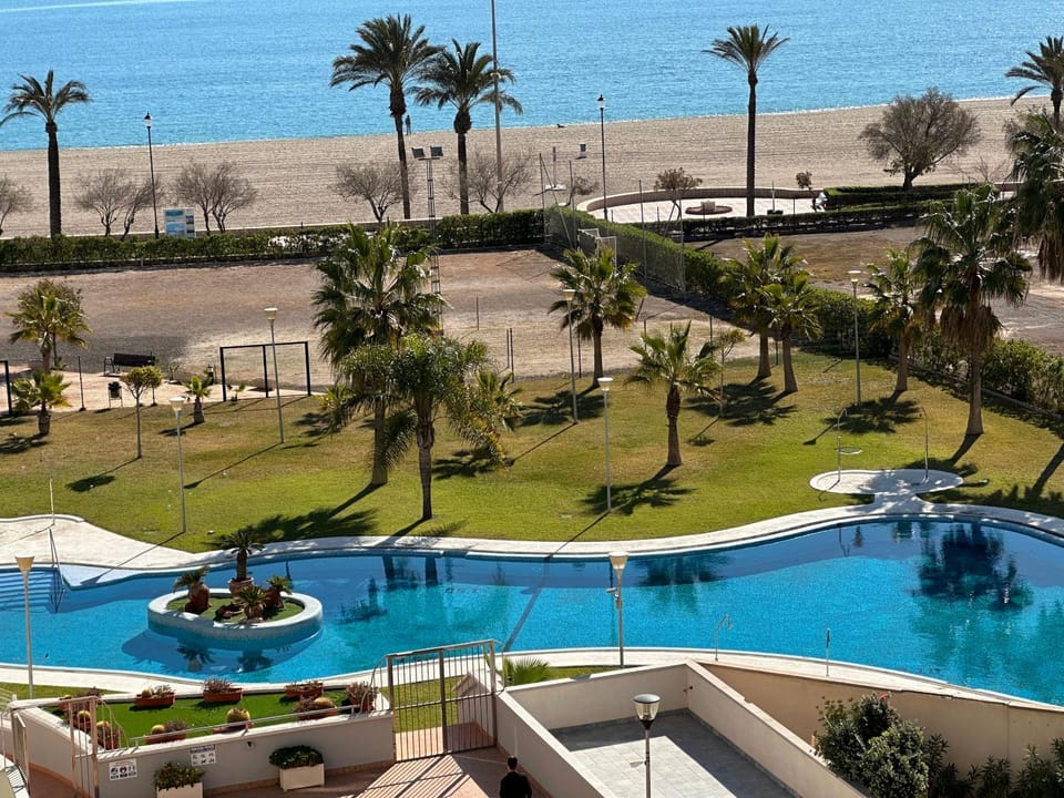 Nearby landmark, Spring, Day, Natural landscape, Garden, Garden view, Pool view, Sea view, Swimming pool, sunbed