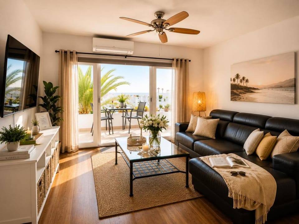 TV and multimedia, Balcony/Terrace, Living room, Seating area, Evening entertainment, Sea view, Entertainment, air conditioner
