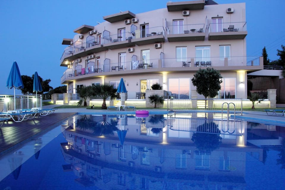 Facade/entrance, Pool view