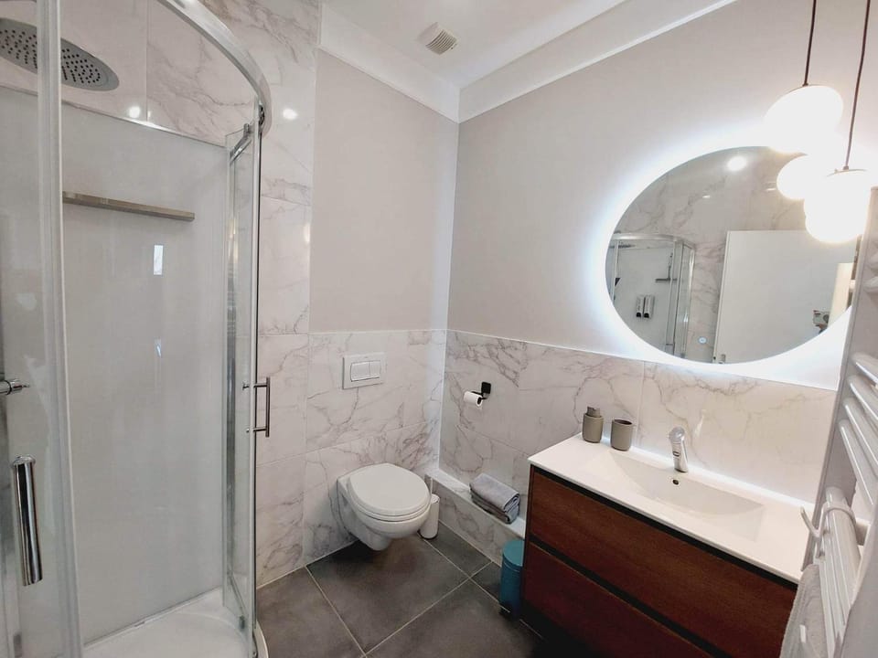 Shower, Toilet, Bathroom, towels