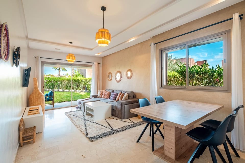 Appartement Pied dans l'Eau - jardin privée Apartment in Marrakesh