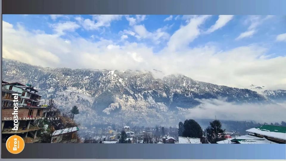 Day, Natural landscape, Winter, View (from property/room), Mountain view