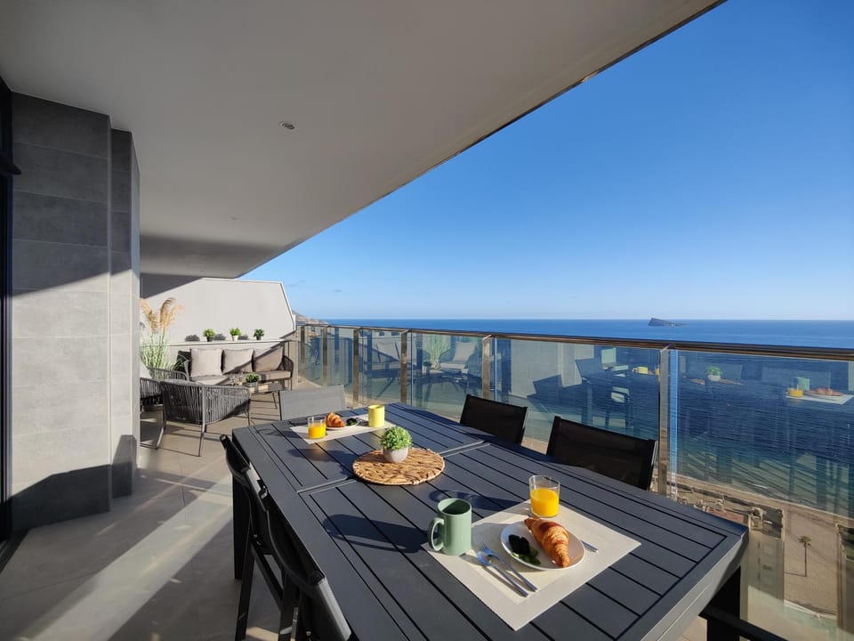 View (from property/room), Balcony/Terrace, Sea view