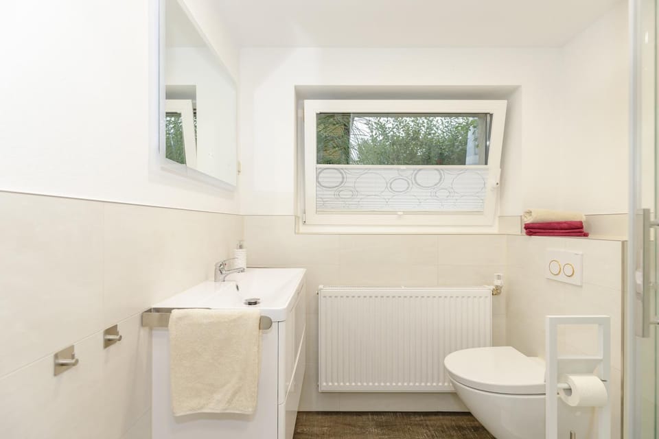 Toilet, Bathroom, towels