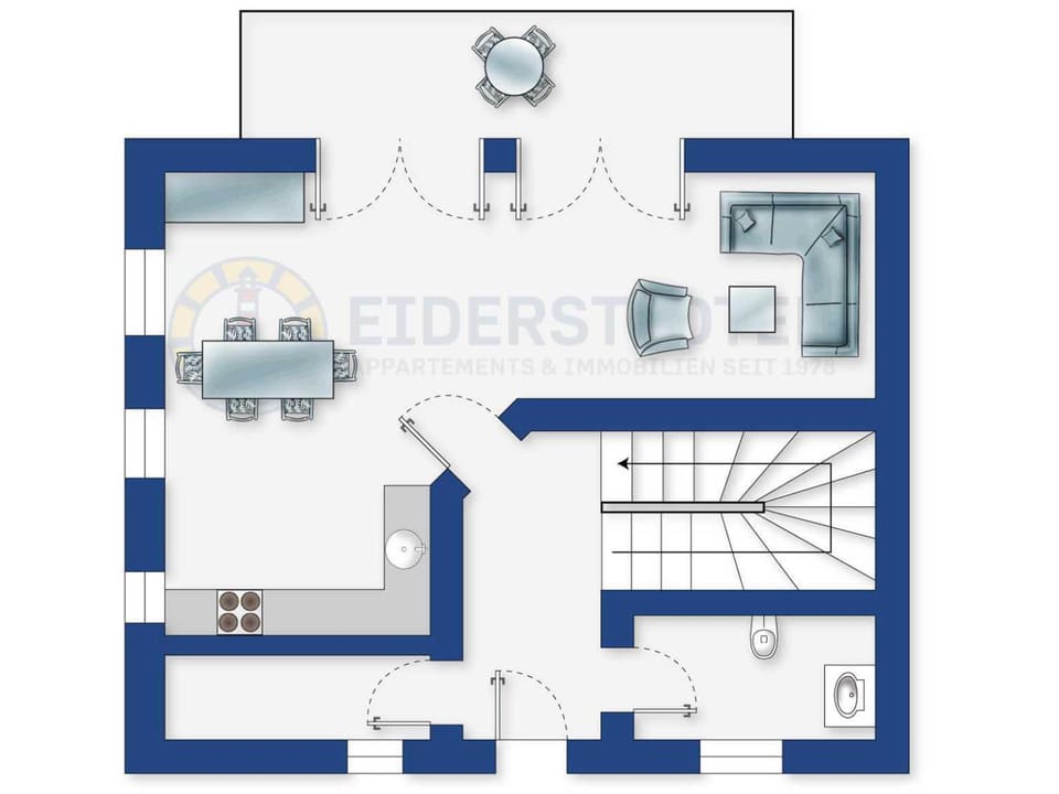 Haushaelfte 2a ID 225 House in Sankt Peter-Ording