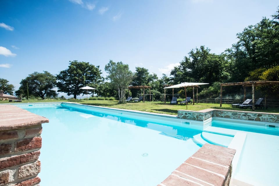 Property building, Living room, Swimming pool