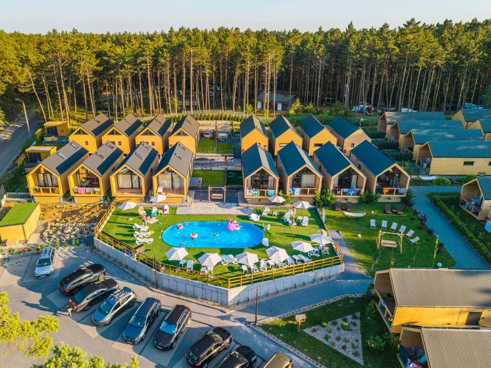 Bursztynowo Kąty Rybackie House in Pomeranian Voivodeship