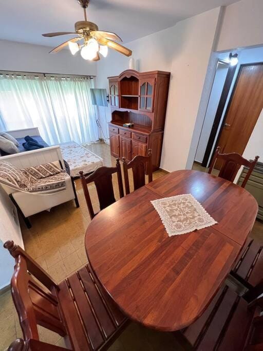 Photo of the whole room, fireplace