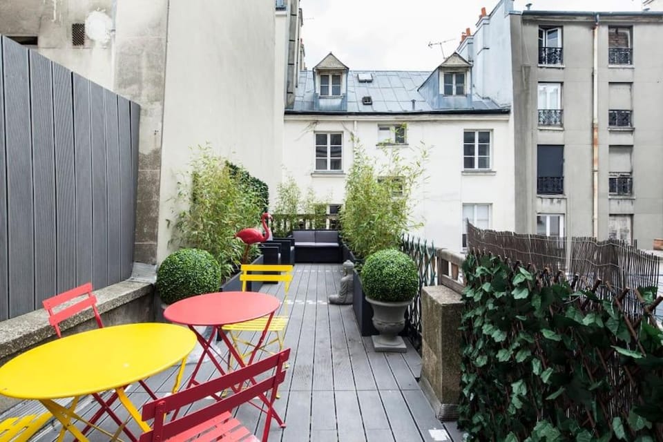 Amazing Terrasse in center of Paris Apartment in Paris