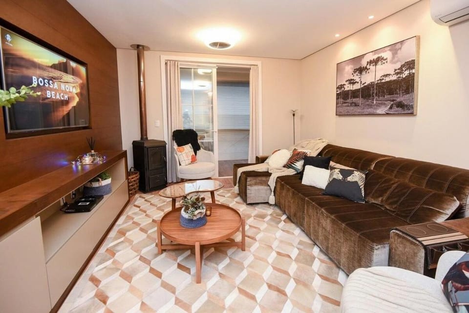 Rosa Edifício Homelland Apartment in Gramado
