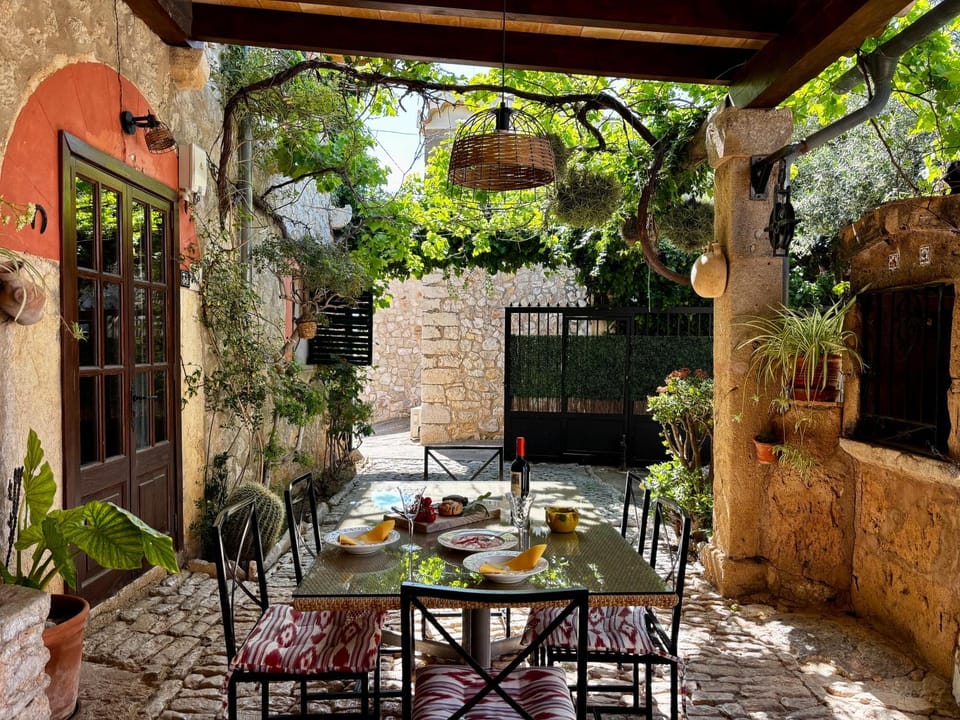 Property building, Patio