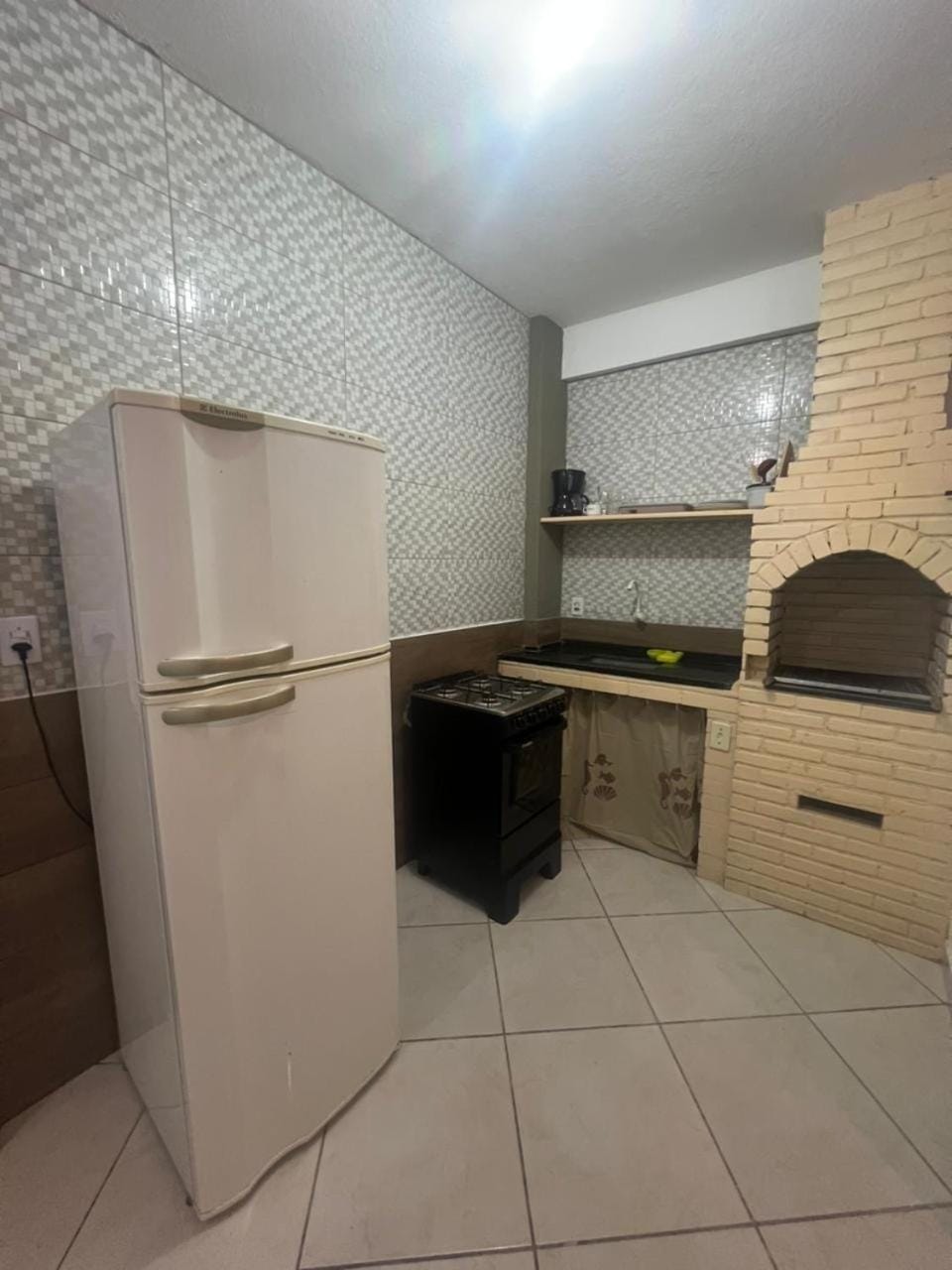 Kitchen or kitchenette, oven, stove