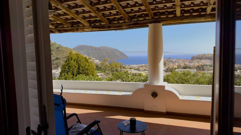 Patio, Natural landscape, Balcony/Terrace, Sea view