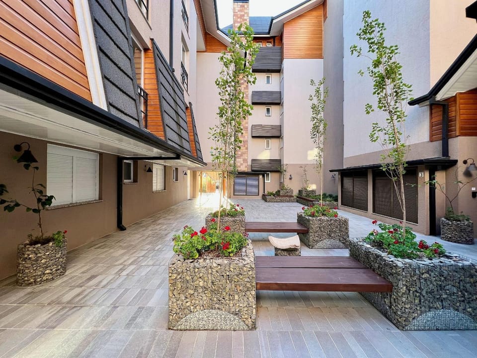 Apartamento Villaggio Del Veneto 1 dorm by Achei Apartment in Canela