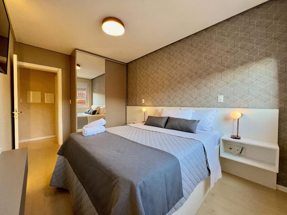 Apartamento Villaggio Del Veneto 1 dorm by Achei Apartment in Canela