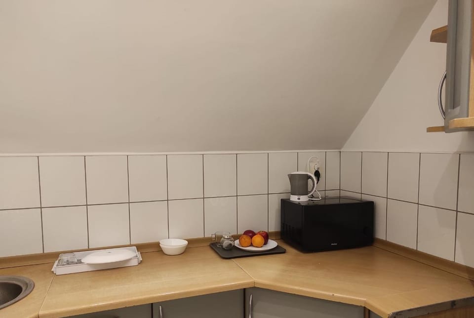 Kitchen or kitchenette, minibar