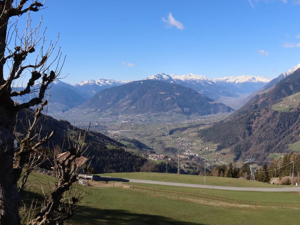 Spring, Natural landscape, Mountain view