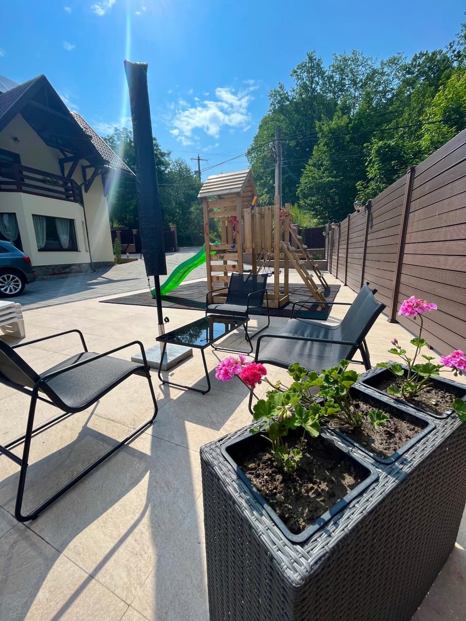 Balcony/Terrace, sunbed