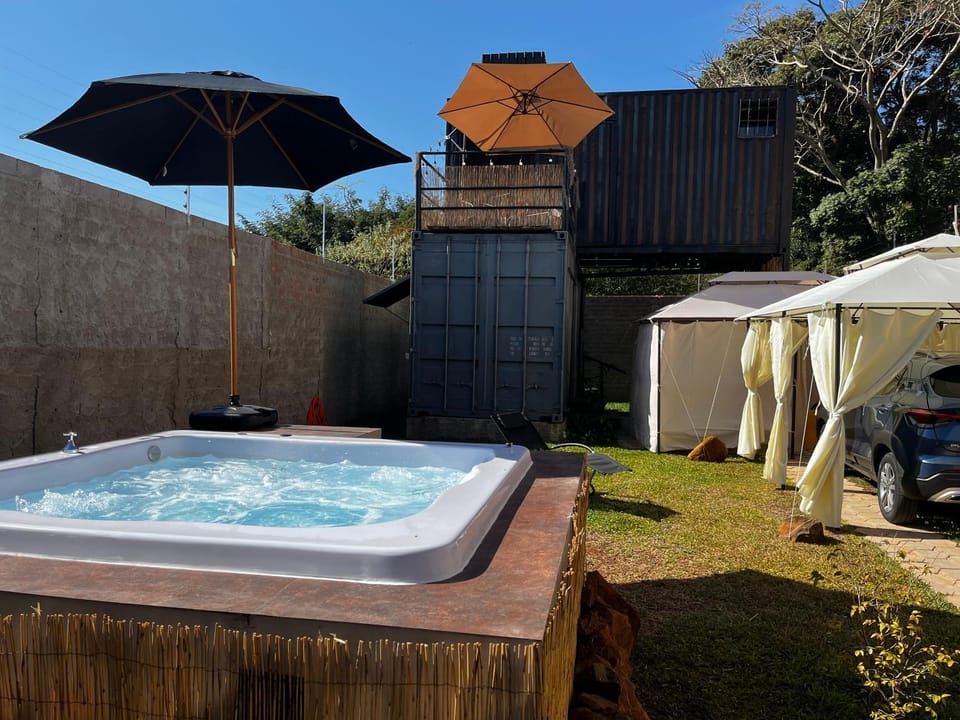 Day, Garden, Hot Tub
