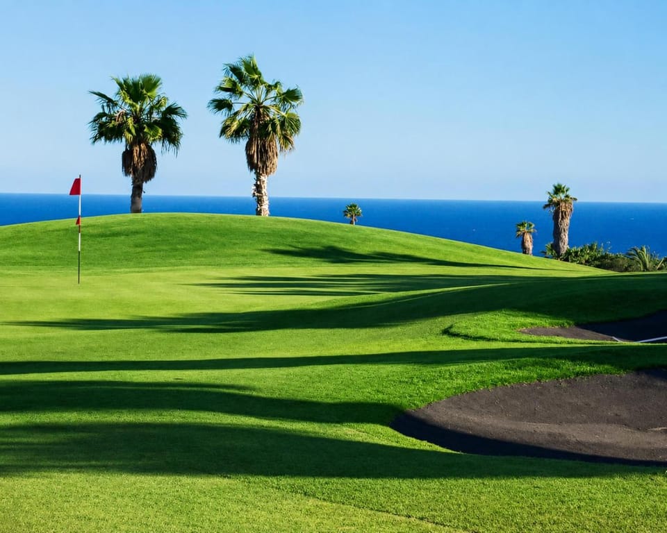 Day, Natural landscape, Golfcourse, Golfcourse, Sea view