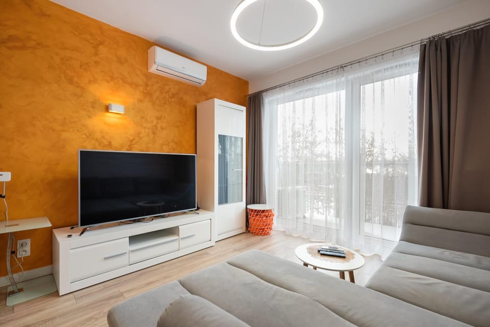 TV and multimedia, Living room, Seating area, Evening entertainment, air conditioner