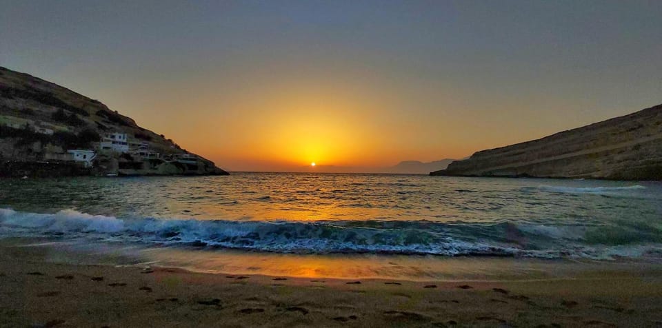 Nearby landmark, Beach, Sunset