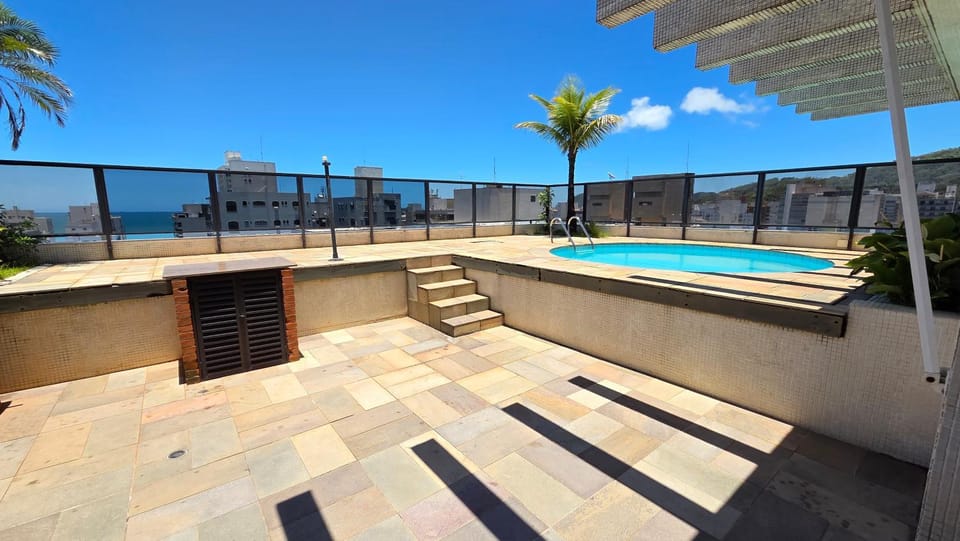 View (from property/room), Balcony/Terrace, Pool view, Swimming pool