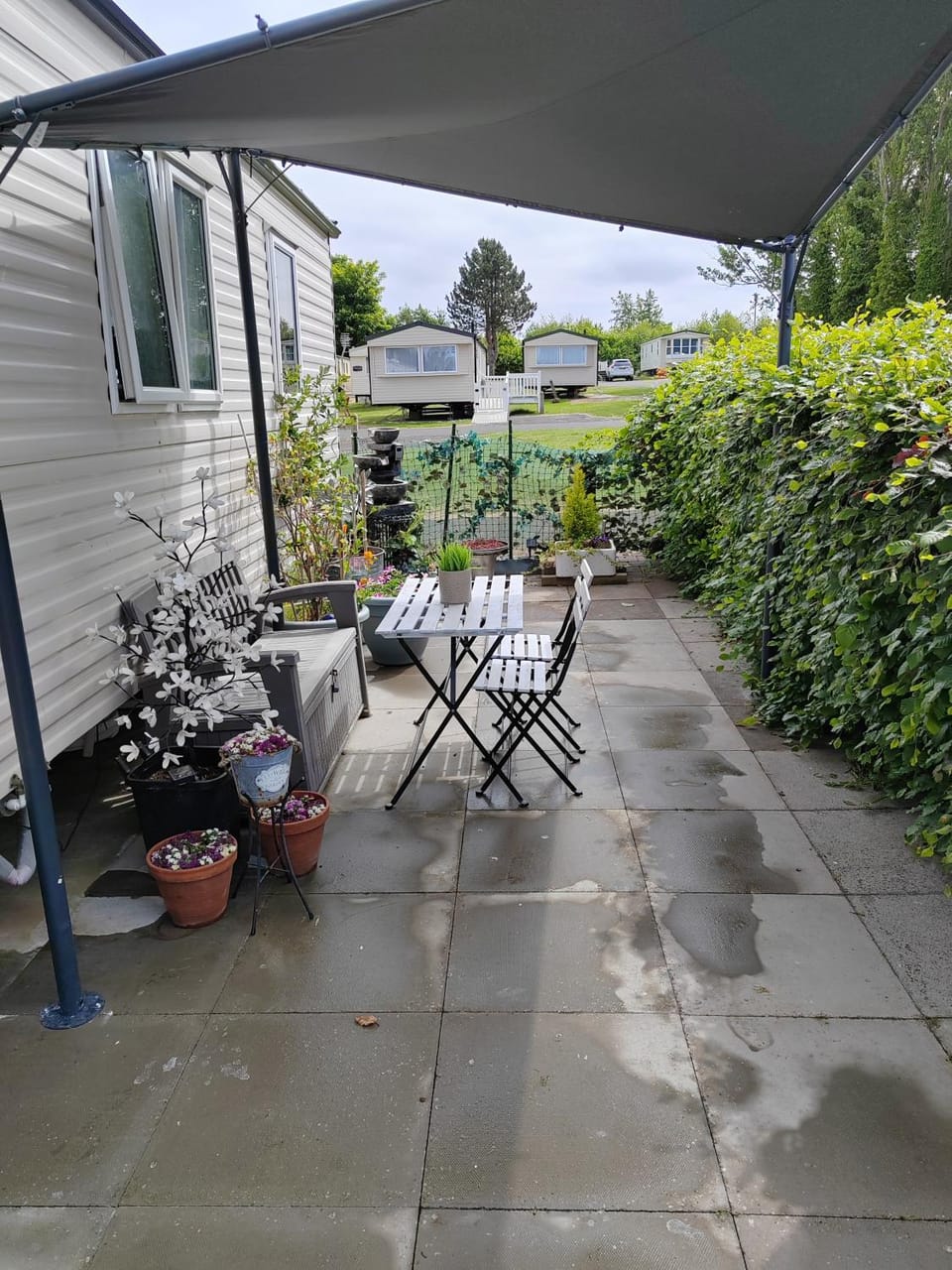 Property building, Garden