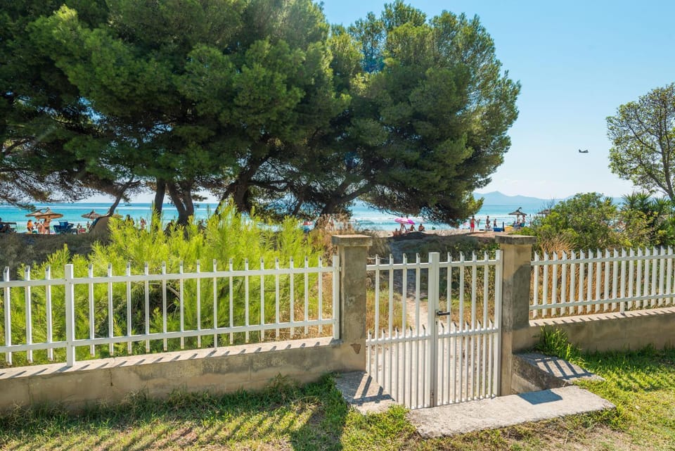 Garden, Sea view
