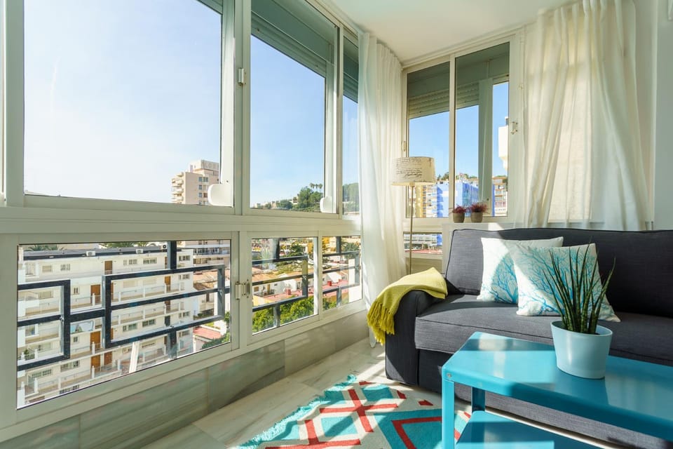 Day, View (from property/room), Balcony/Terrace, Living room