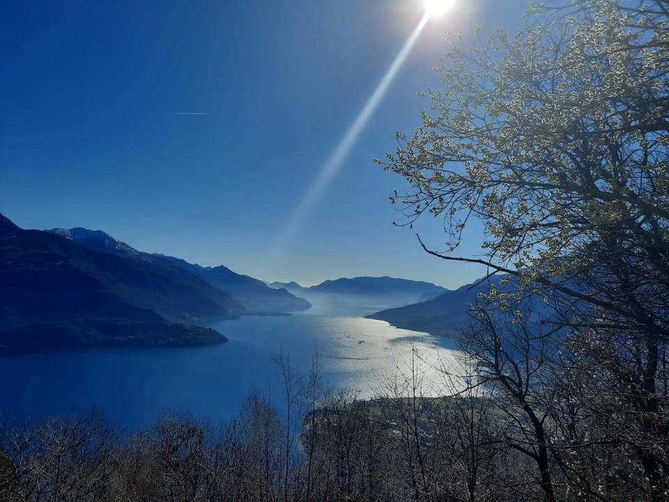 Natural landscape, Lake view, Mountain view