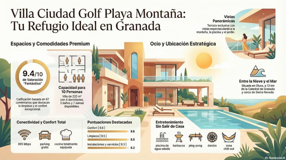 VILLA LUXURY RELAX GRANADA Ciudad Playa Montaña House in Andalusia
