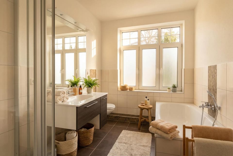 Shower, Bathroom, Bath