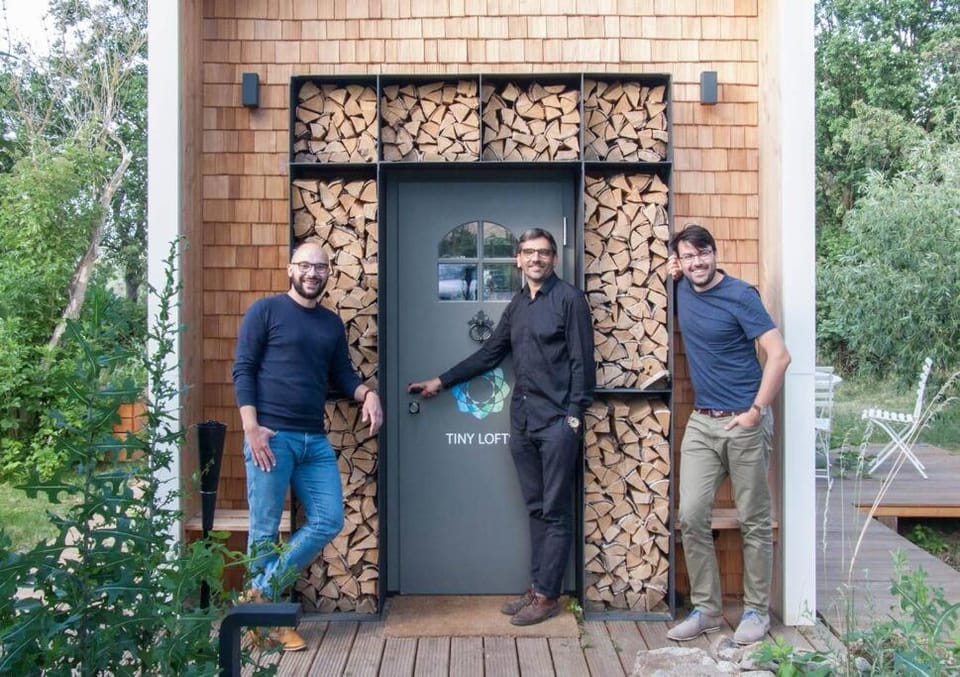 Tiny Haus auf idyllischem Grundstück im Rittergut House in Dresden