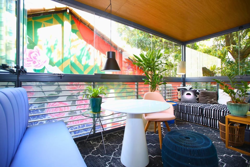 View (from property/room), Balcony/Terrace, Seating area, Dining area