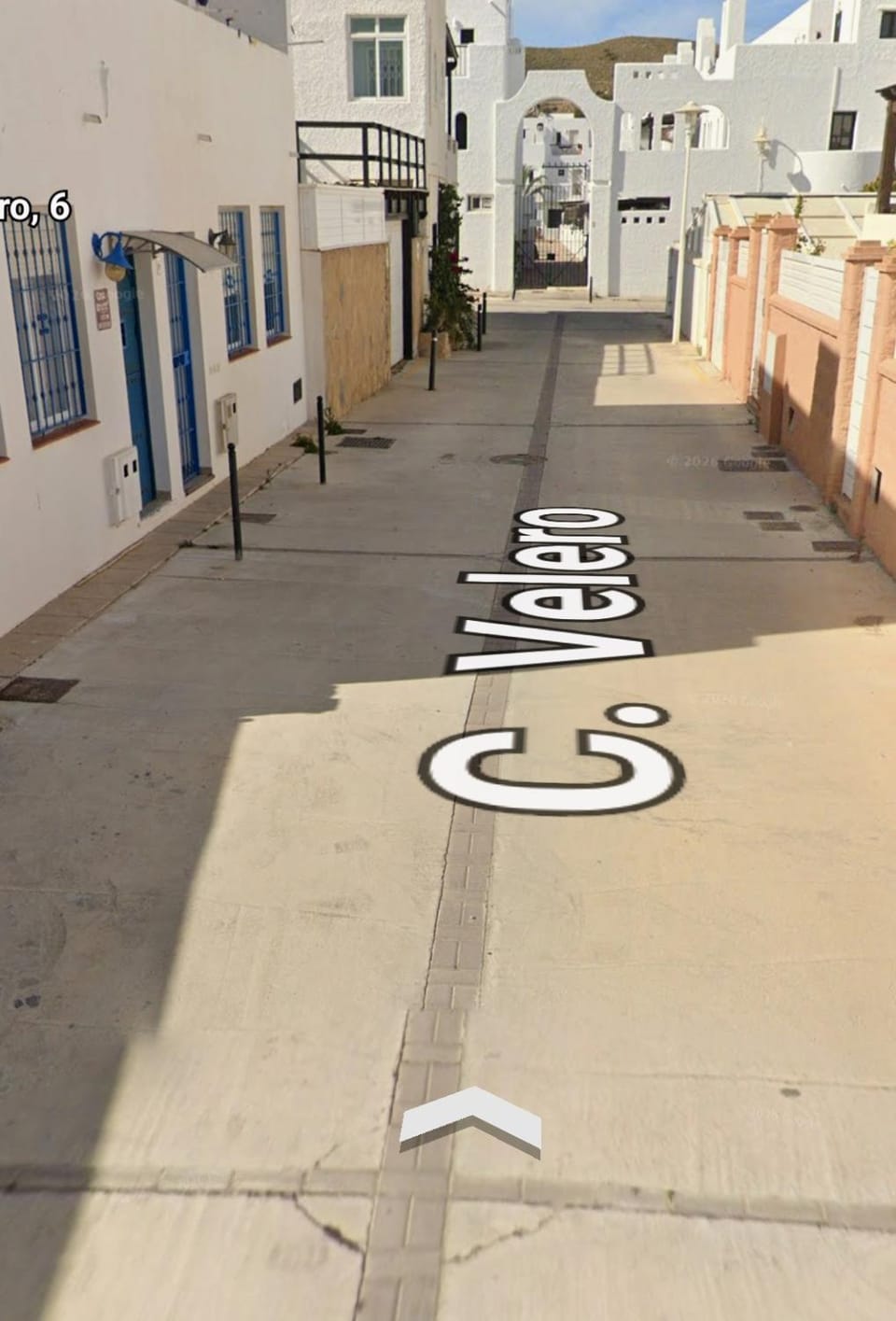 Quiet street view
