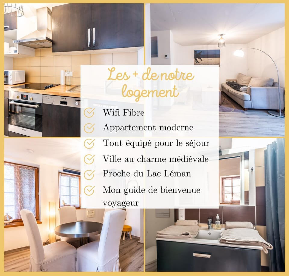 Maison en Duplex I Yvoire I Lac Léman I Médiévale Apartment in Haute-Savoie