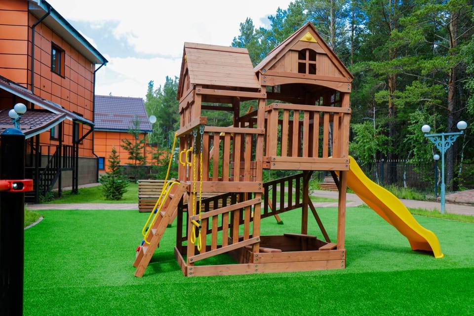 Forest Camp Hotel in Kazakhstan