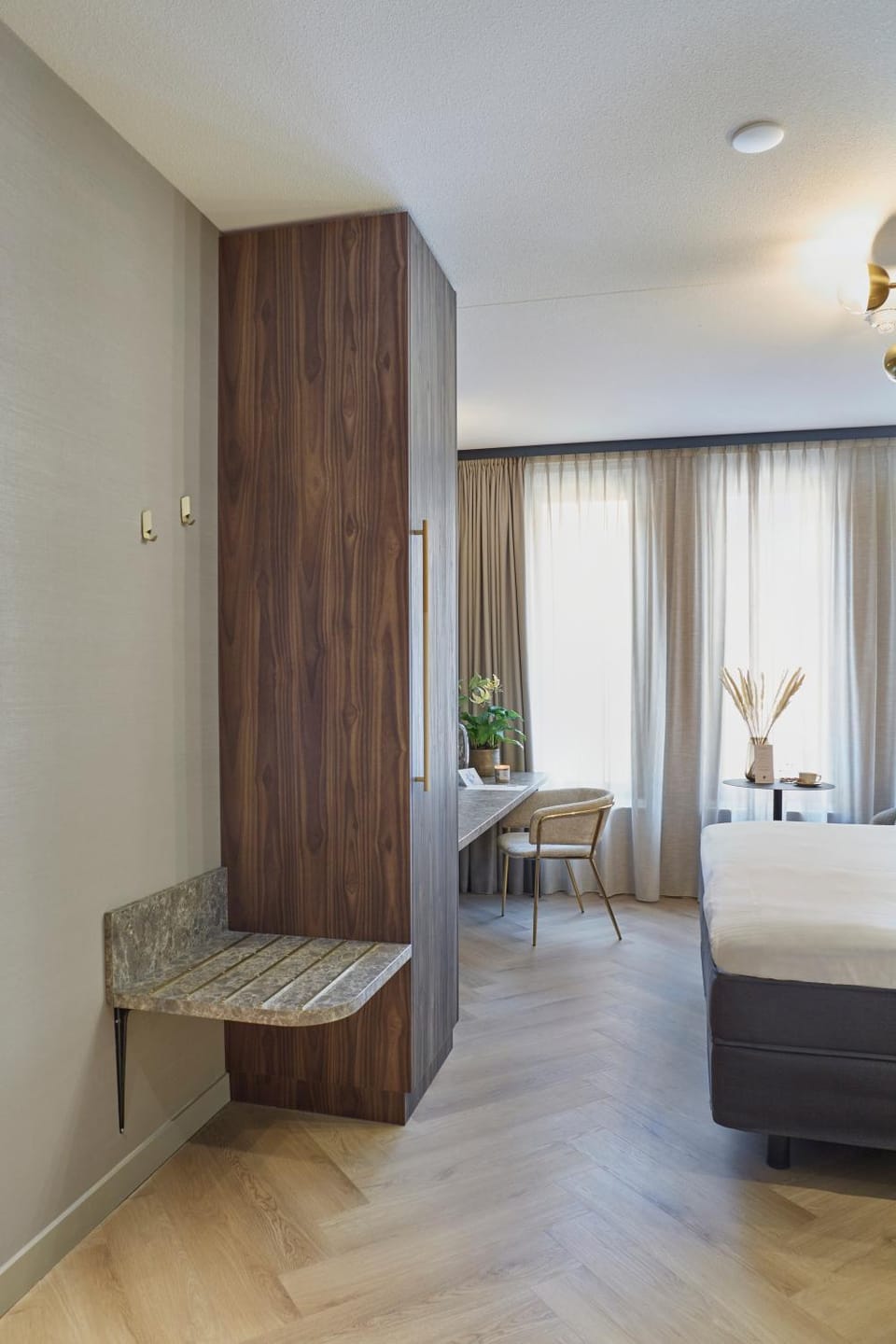 Seating area, Bedroom