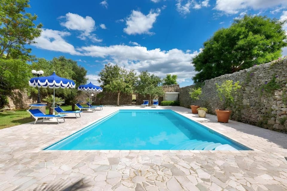 Pool view, sunbed