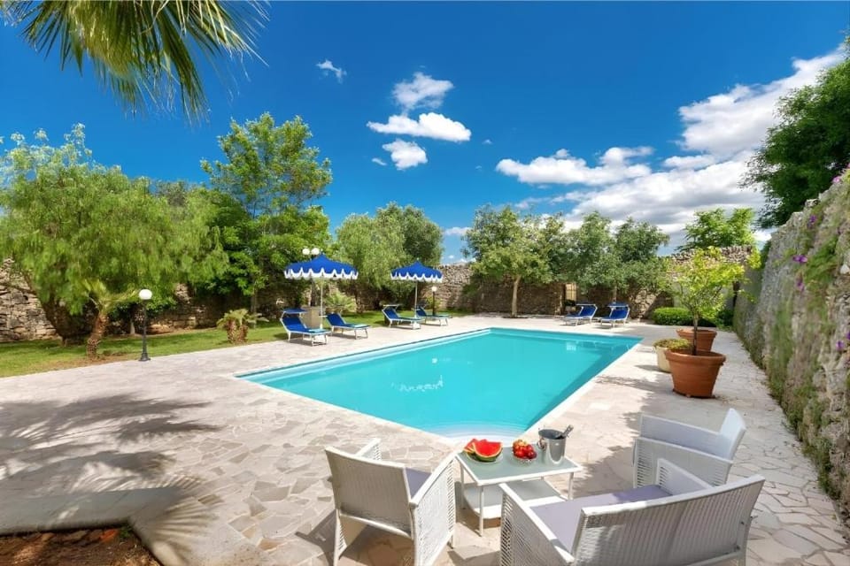 Natural landscape, Pool view, Swimming pool