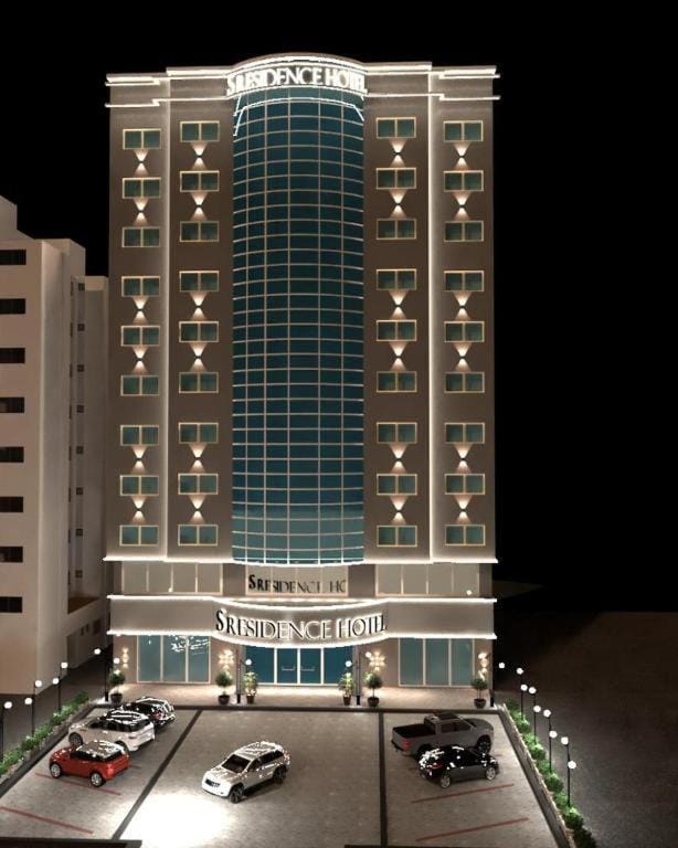 Property building, Night, Location, Parking