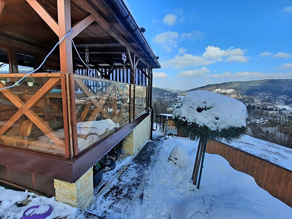 Property building, Sauna, View (from property/room), Balcony/Terrace