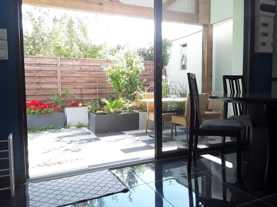 Maisonnette 28 M2 au fond du jardin calme&confort Apartment in Normandy