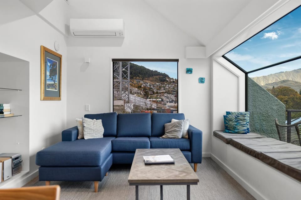 Natural landscape, Living room, Seating area, Mountain view