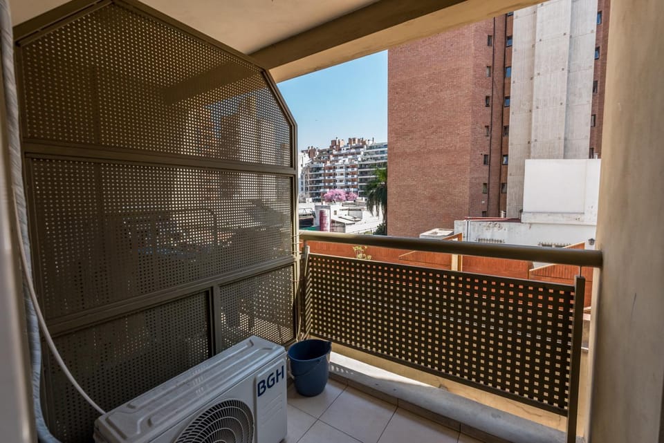 View (from property/room), Balcony/Terrace, air conditioner