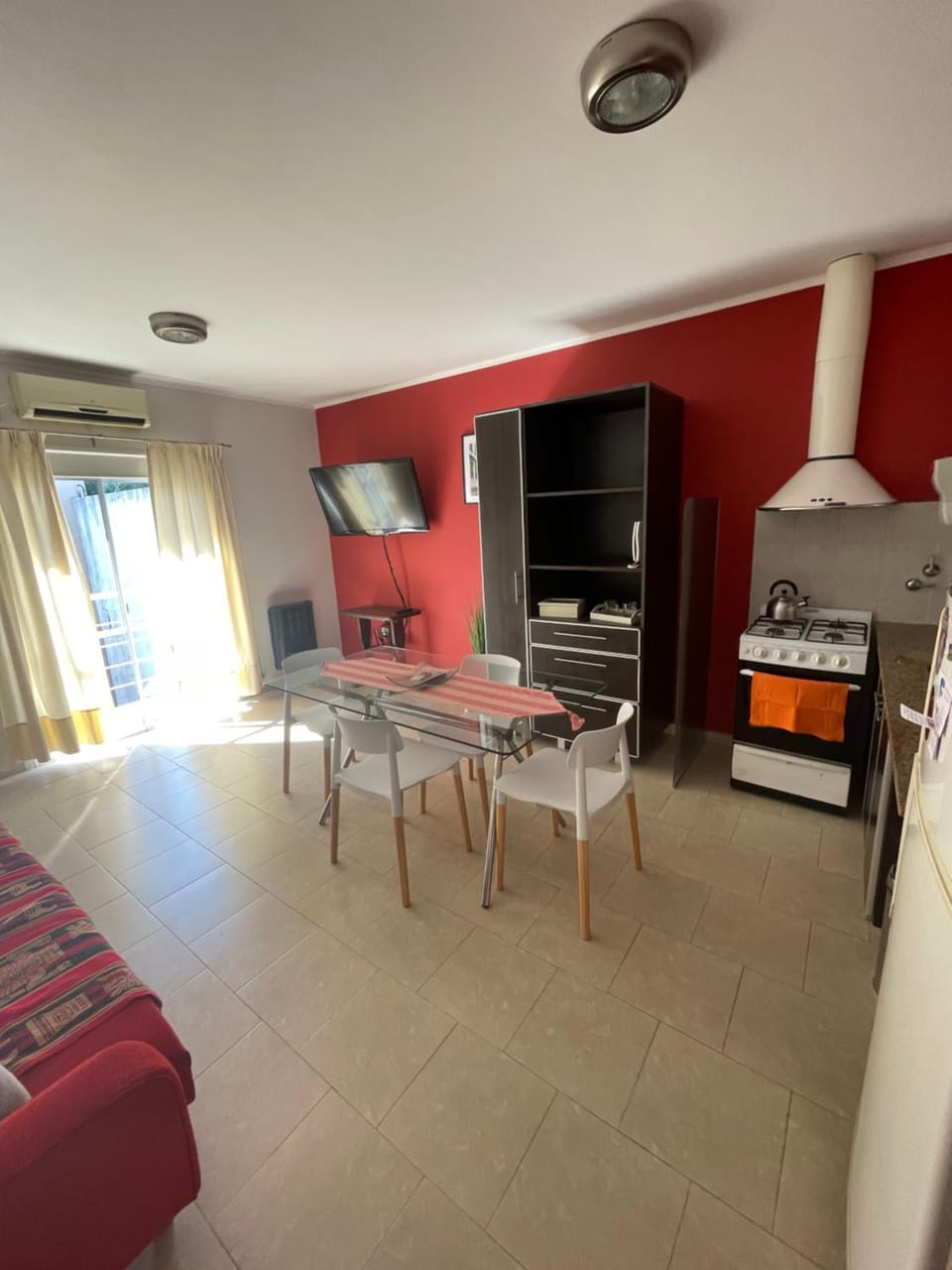Living room, air conditioner